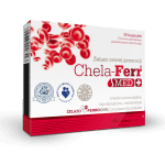 Olimp Chela-Ferr Med kapsułki na zwiększone zapotrzebowanie na żelazo, 30 szt.