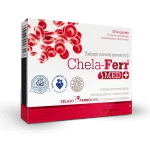 Olimp Chela-Ferr Med kapsułki na zwiększone zapotrzebowanie na żelazo, 30 szt.