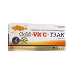 Olimp Gold-Vit C + Tran, kapsułki z tranem i witaminą C, 30 szt.