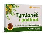 Olimp Tymianek I Podbiał 24 pastylki do ssania