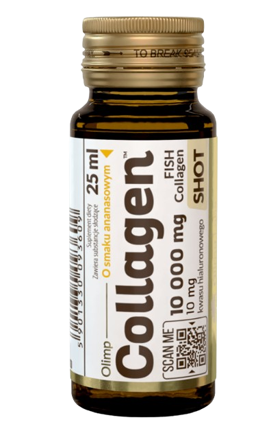 OLIMP Collagen Kolagen 10000mg, shot, ananasowy, 25 ml
