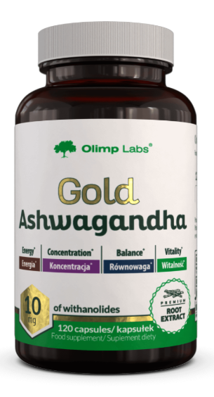 Olimp Gold Ashwagandha 120 kapsułek
