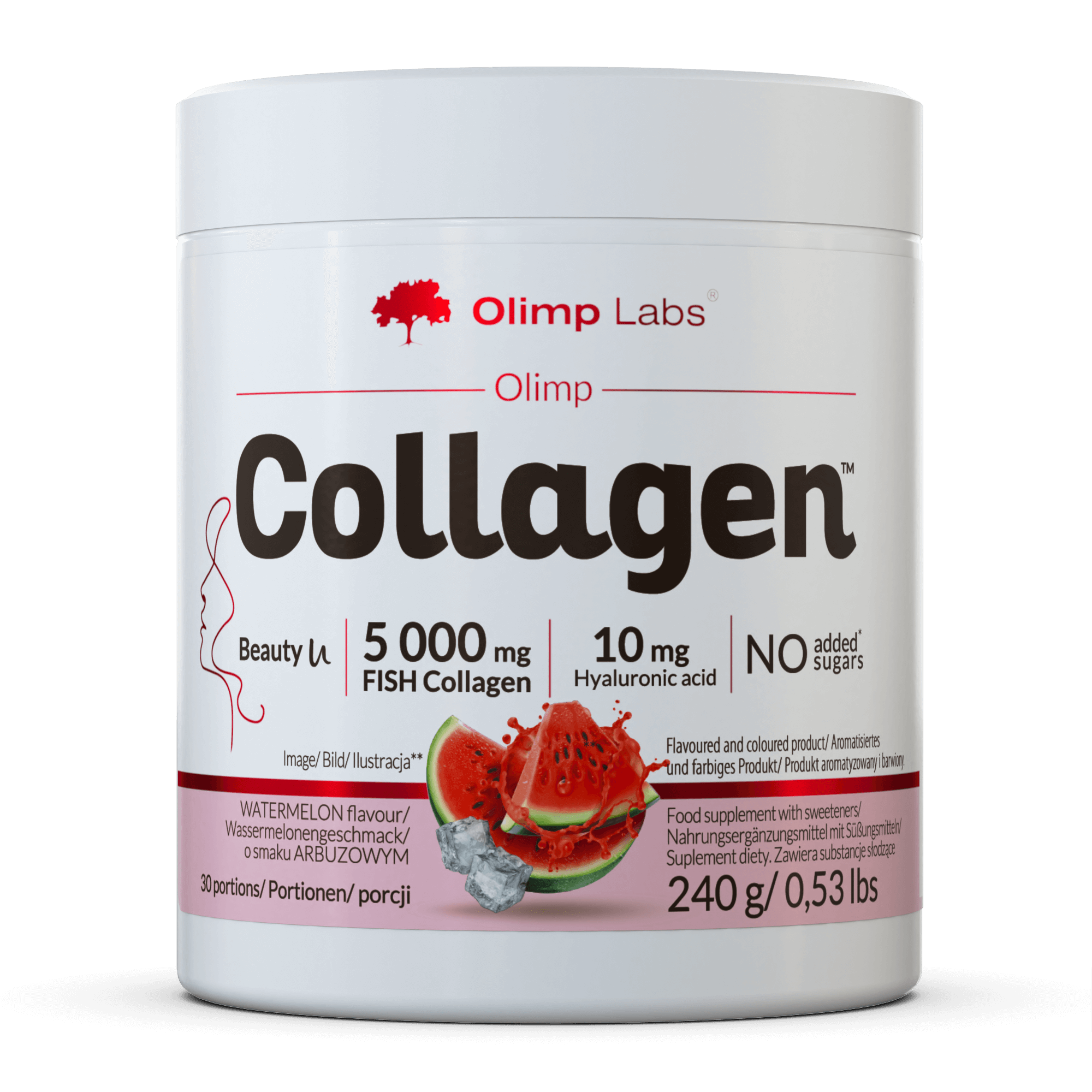 Olimp Collagen, proszek o smaku arbuzowym, 240 g