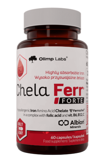 Olimp Chela-Ferr Forte, 60 kapsułek