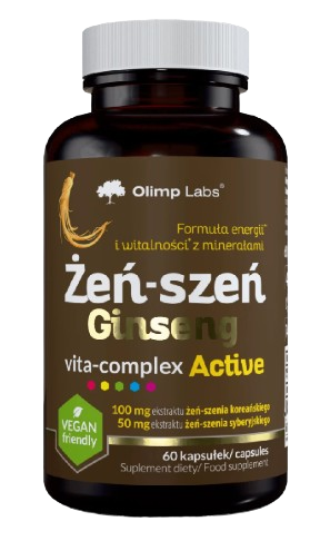Olimp Żeń-szeń vita-complex Active, 60 kapsułek