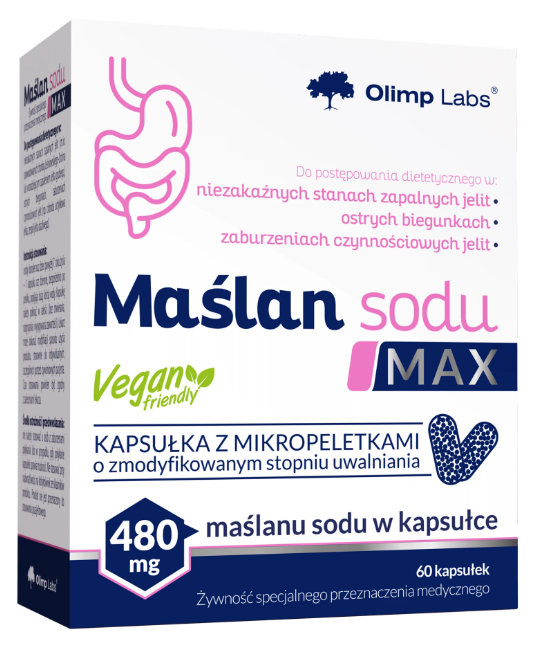 Olimp Maślan Sodu Max, 60 kapsułek