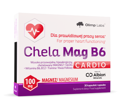 Chela-Mag B6 Cardio, 30 tabletek