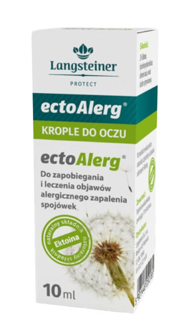 EctoAlerg, krople na alergiczne zapalenie spojówek, butelka 10 ml