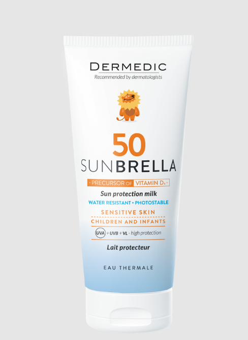 Dermedic Sunbrella, mleczko ochronne dla dzieci, SPF 50, 100 ml