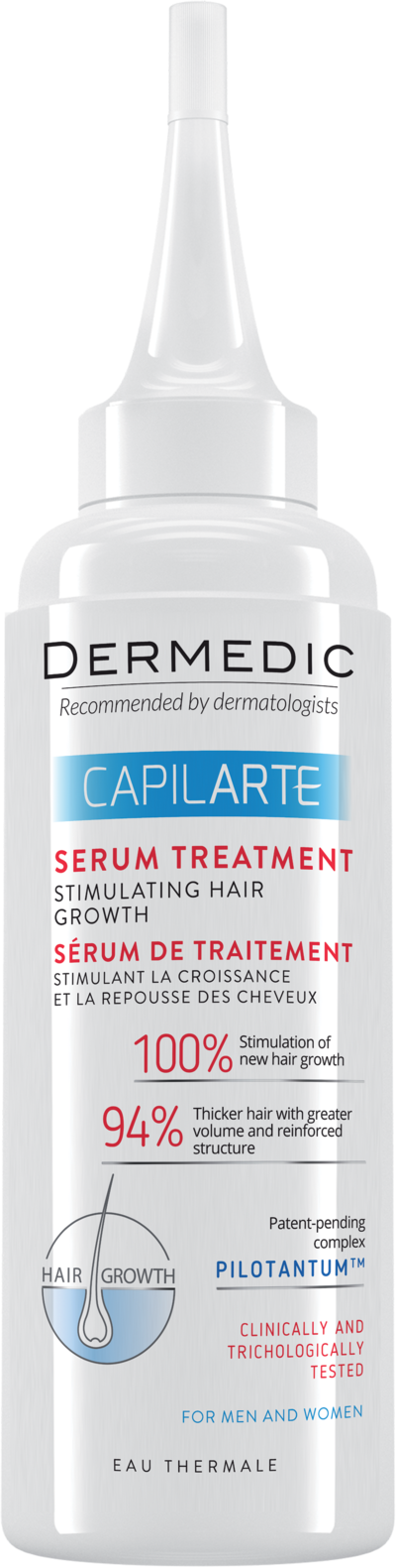 Dermedic Capilarte serum kuracja stymulująca wzrost i odrost włosów, 150 ml
