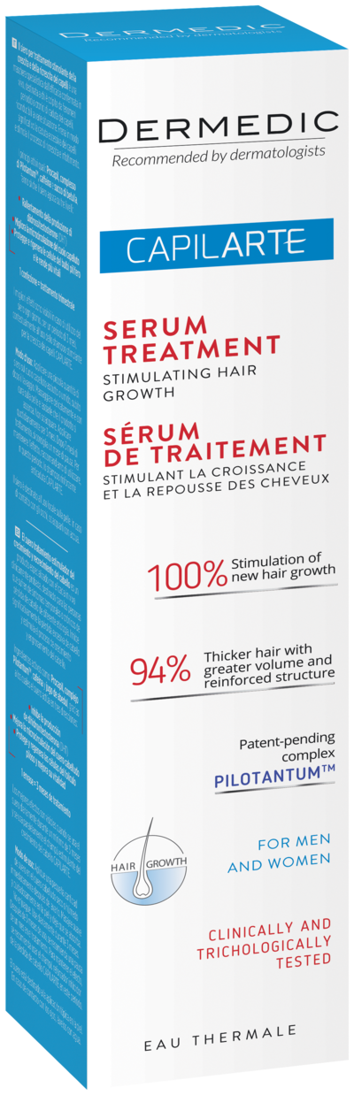 Dermedic Capilarte, serum kuracja stymulująca wzrost i odrost włosów, 150 ml
