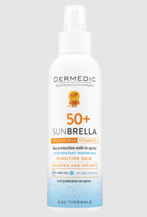 Dermedic Sunbrella, mleczko ochronne dla dziecki, SPF 50, 150 ml