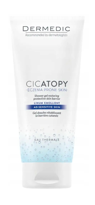 Dermedic Cicatopy Linum Emolient żel pod prysznic, 200 ml