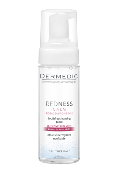 Dermedic Redness Calm, kojąca pianka oczyszczająca, 170 ml