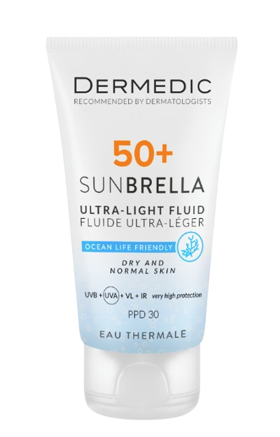 DERMEDIC SUNBRELLA, krem do skóry suchej SPF 50, 40 ml