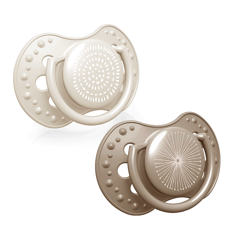 Lovi Harmony Girl , smoczek silikonowy dynamiczny 6-18 m, 2 szt.