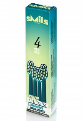 VITAMMY SMILS MIX 2, główki do szczoteczki sonicznej do zębów, 4 szt.