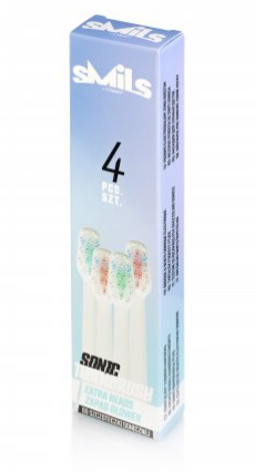 VITAMMY SMILS MIX 1, główki do szczoteczki sonicznej do zębów, 4 szt.