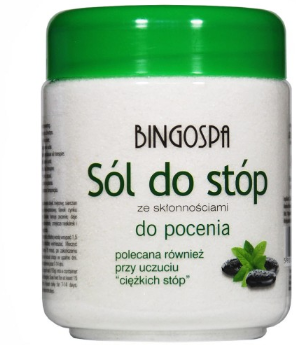 Bingospa, sól do stóp, pocenie, 550g