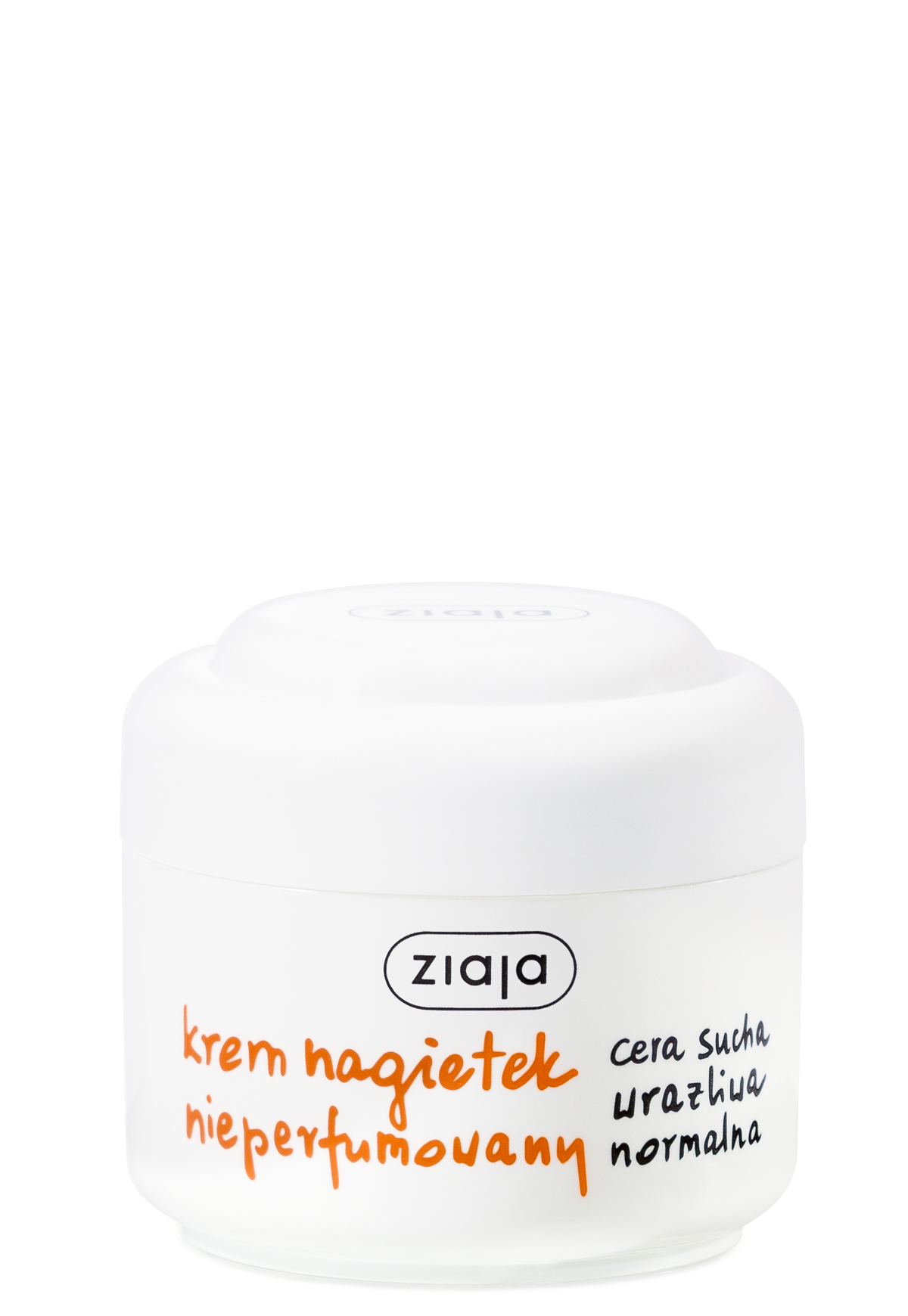 Ziaja Krem nagietkowy, z witaminą E nieperfumowany, 50 ml