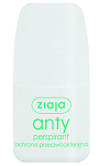 Ziaja Antyperspirant Ochrona przeciwbakteryjna przeciw poceniu się, roll-on 60 ml