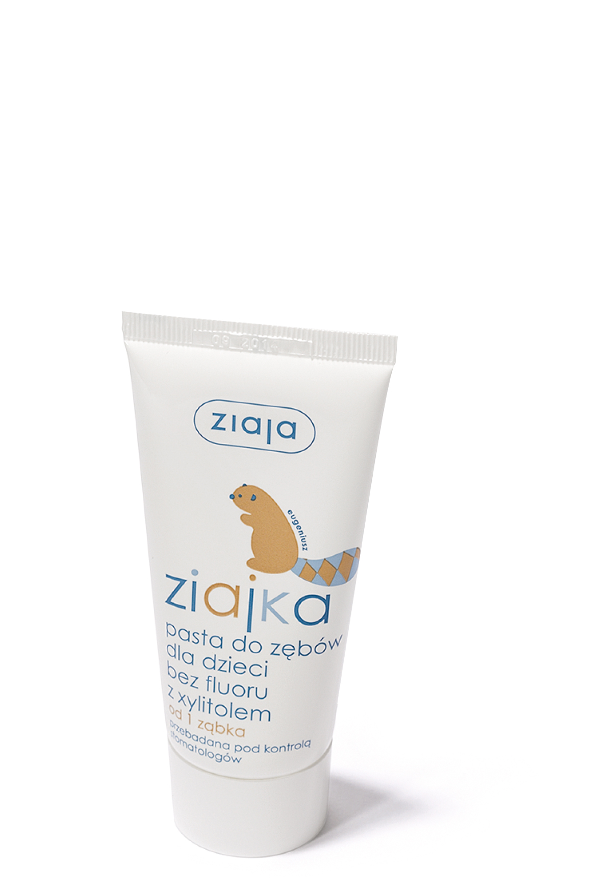 Ziajka pasta do zębów czary mary, dla dzieci bez fluoru o smaku owoców leśnych, 50 ml