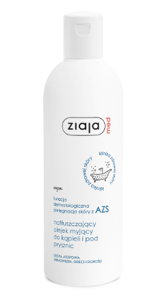 Ziaja Med Atopowe Zapalenie Skóry, olejek myjący, 270 ml