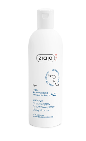 Ziaja Med Atopowe Zapalenie Skóry, szampon oczyszczający, 300 ml
