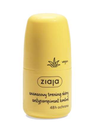 Ziaja Ananasowy Roll-on, antyperspirant, 60 ml
