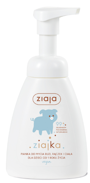 Ziaja Ziajka, pianka do mycia, 250 ml