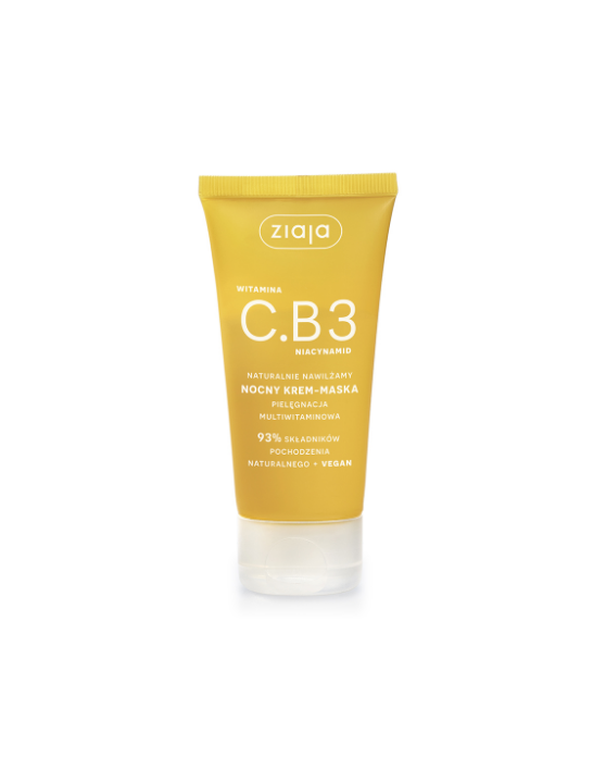 Ziaja Witamina C.B3, nocny krem-maska, 50 ml
