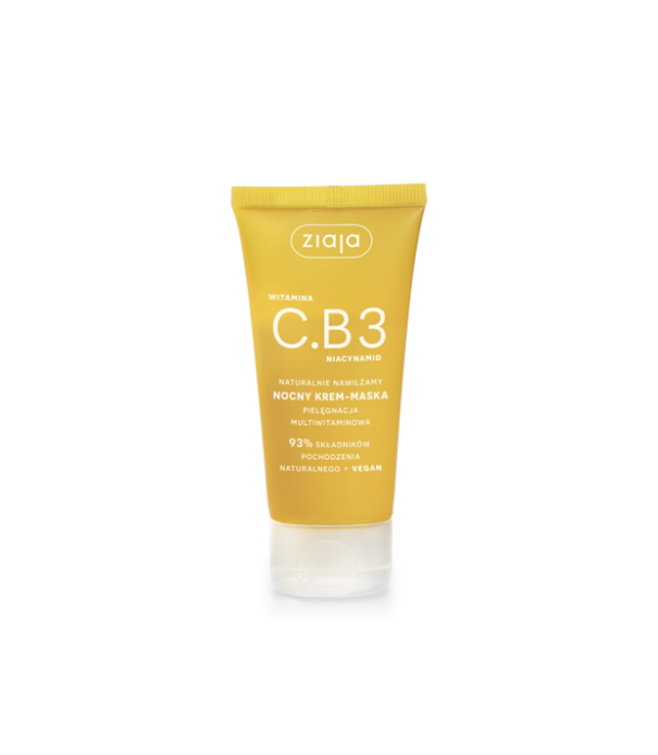 Ziaja Witamina C.B3, krem-maska na noc, 30 ml