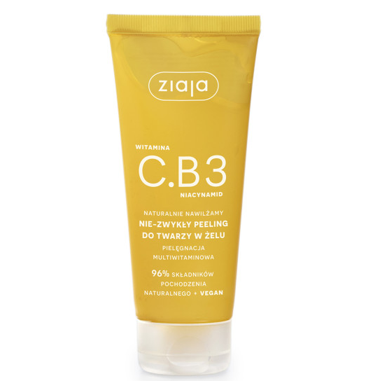Ziaja Witamina C.B3, nie-zwykły peeling do twarzy w żelu, 100 ml