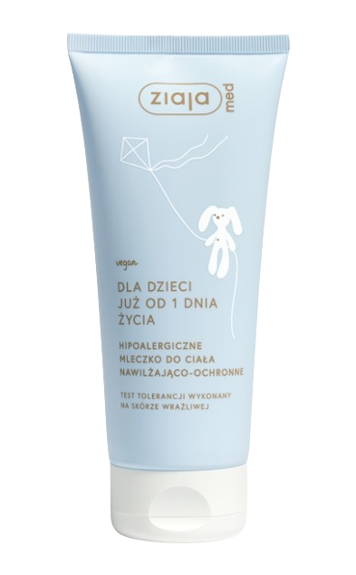 Ziaja Med, mleczko do ciała nawilżająco-ochronne, hipoalergiczne, 200 ml