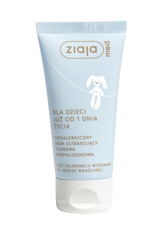 Ziaja Med, krem ultrakojący ochrona podpieluszkowa, hipoalergiczny, 50 ml