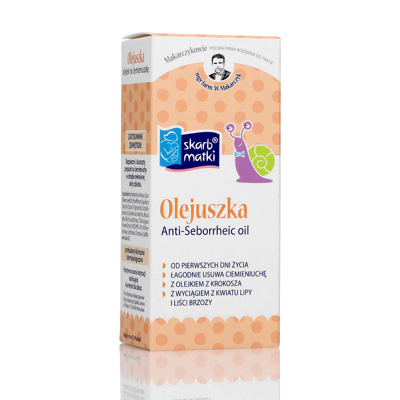 Olejuszka, olejek na ciemieniuszkę, 30 ml