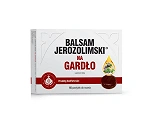 Balsam Jerozolimski na gardło, pastylki ze składnikami korzystnie wpływającymi na błonę śluzową gardła, krtani i strun głosowych, 16 szt.