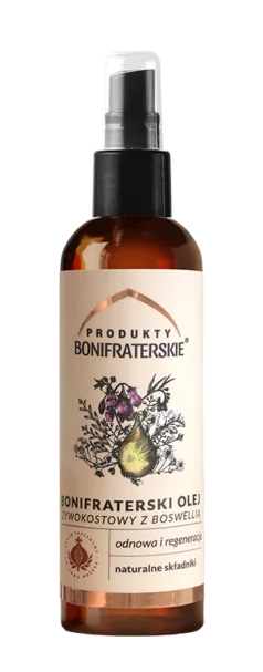 Bonifraterski Olej żywokostowy z boswellią, 100 ml