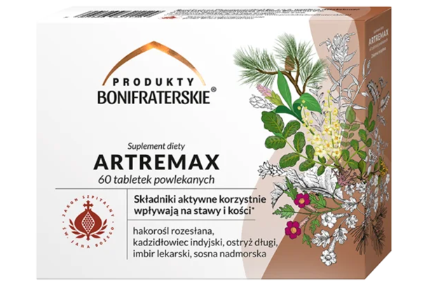 Produkty Bonifraterskie Artremax, 60 tabletek