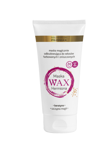 WAX Pilomax Hermiona , maska odbudowująca do włosów farbowanych i zniszczonych, 200 ml