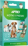Plastry dla dzieci APTEO CARE pieski i kotki, 10 szt.