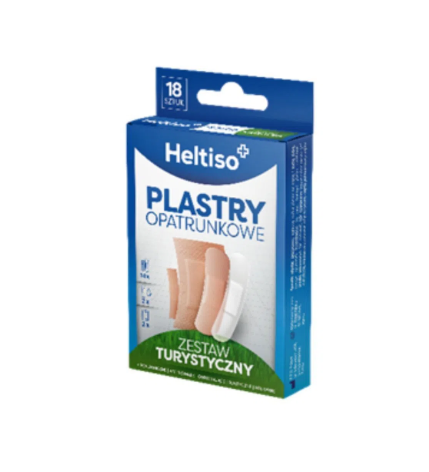 Heltiso Plastry zestaw turystyczny, 18 szt.