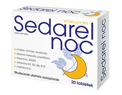 Sedarel Noc, 20 tabletek