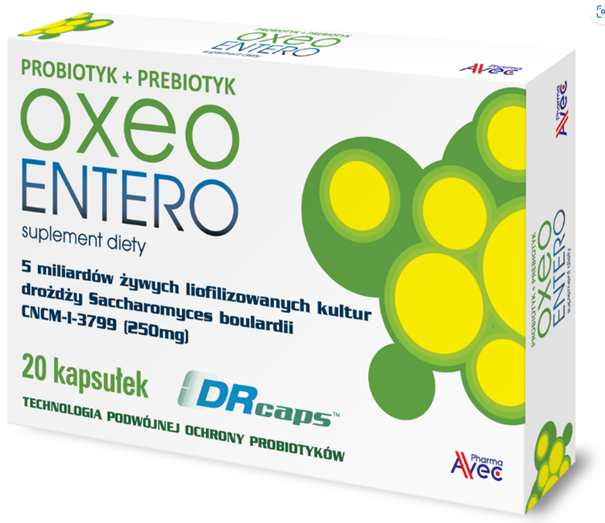 Oxeo ENTERO, 20 kapsułek KRÓTKA DATA 31.07.2025