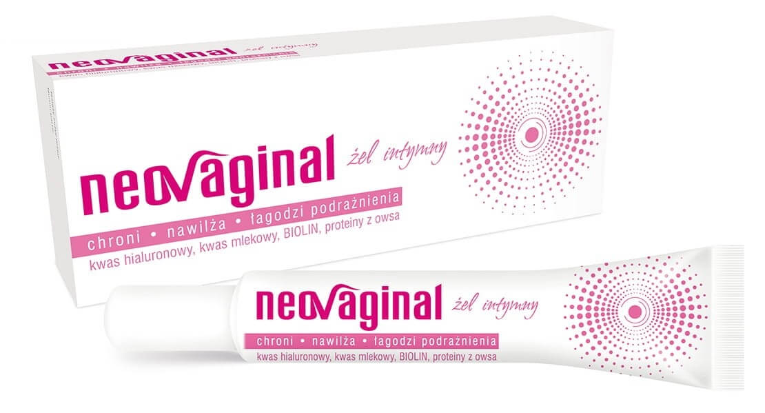 Neovaginal, żel intymny chroni, nawilża i łagodzi podrażnienia, 50 ml