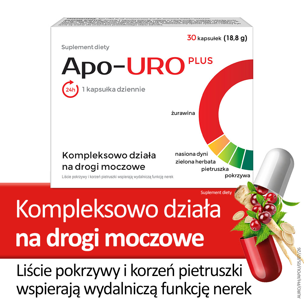 Apo-URO Plus, 30 kapsułek
