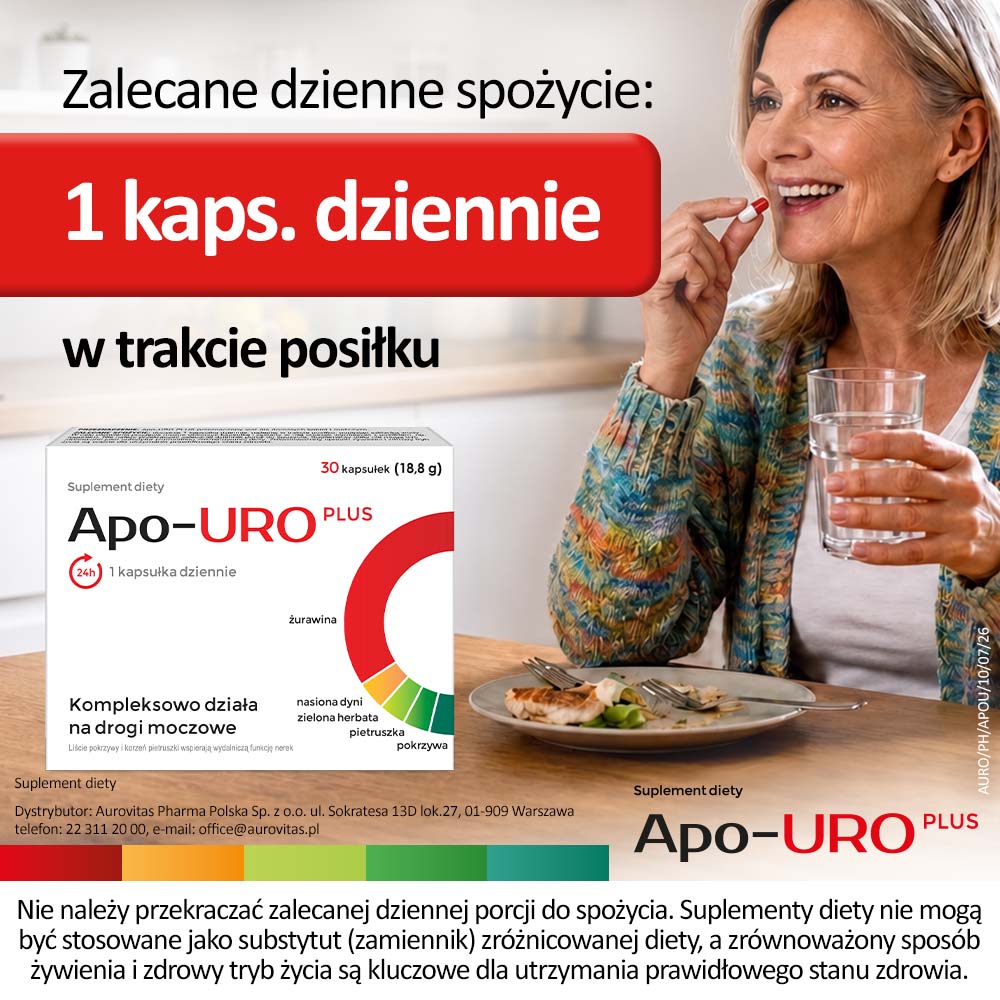 Apo-URO Plus, 30 kapsułek