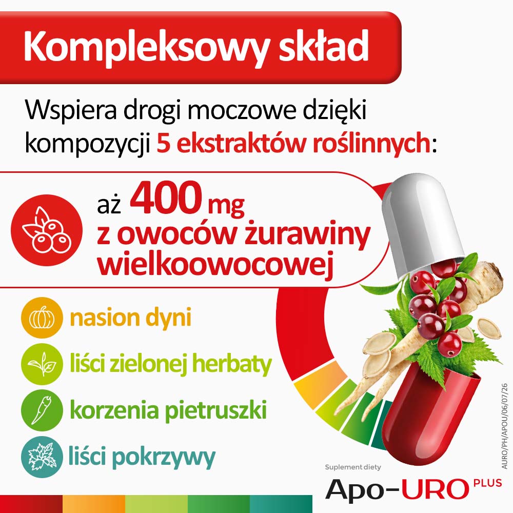 Apo-URO Plus, 30 kapsułek