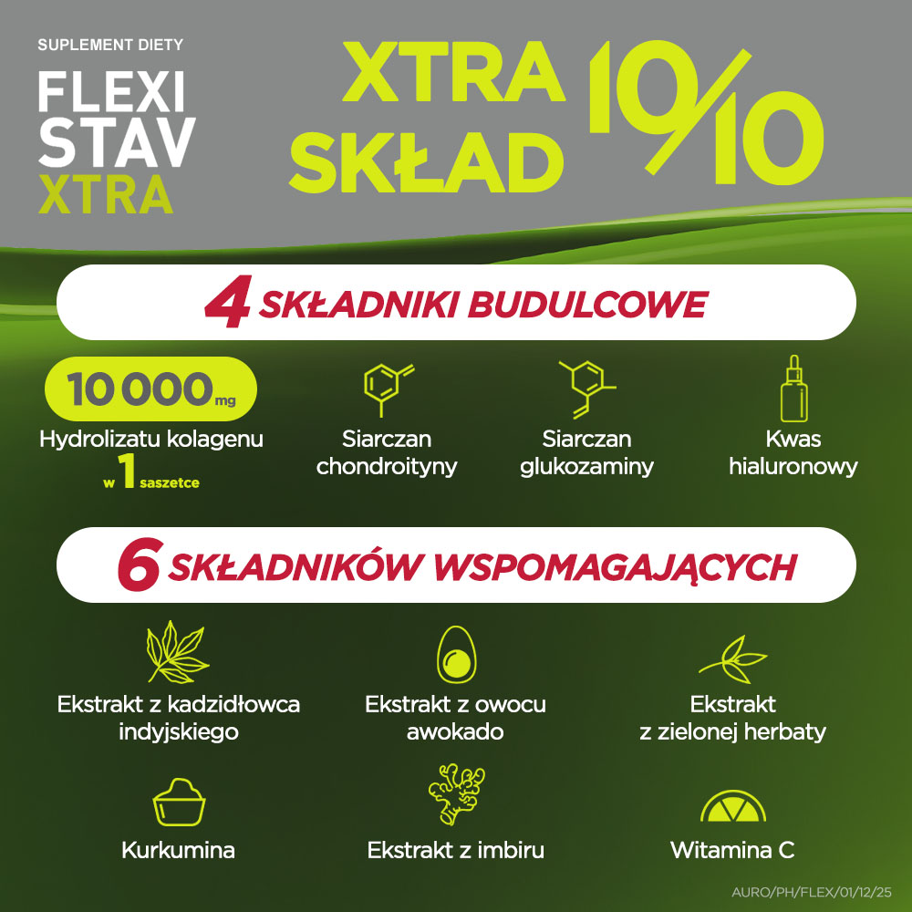 FlexiStav Xtra, proszek, 30 sasz.