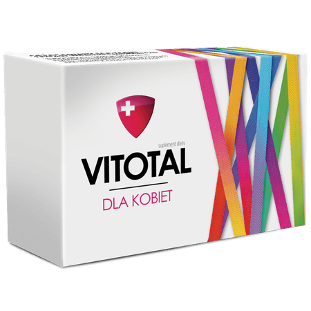 Vitotal dla Kobiet, tabletki z witaminami i minerałami, 30 szt.